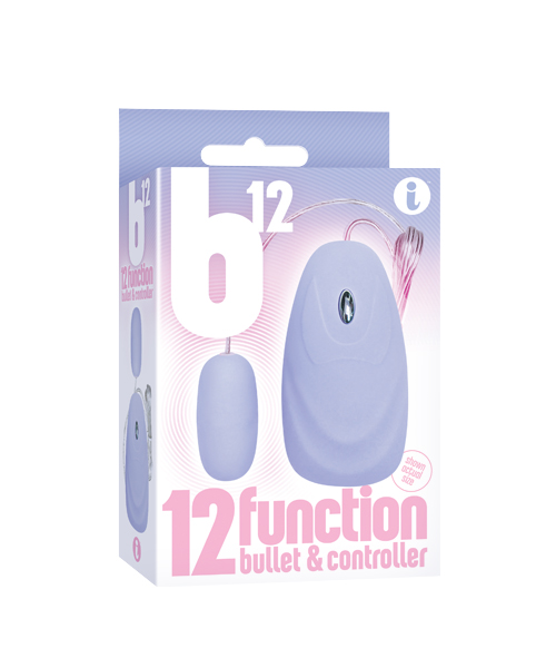 Icon Brands The 9's B12 Bullet Vibrator - Baby Blue