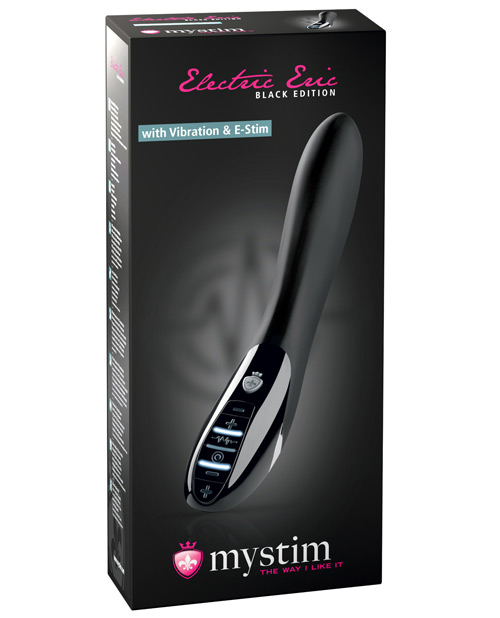 Mystim Electro Stimulation Electric Eric Estim Vibrator Black Edition - Black