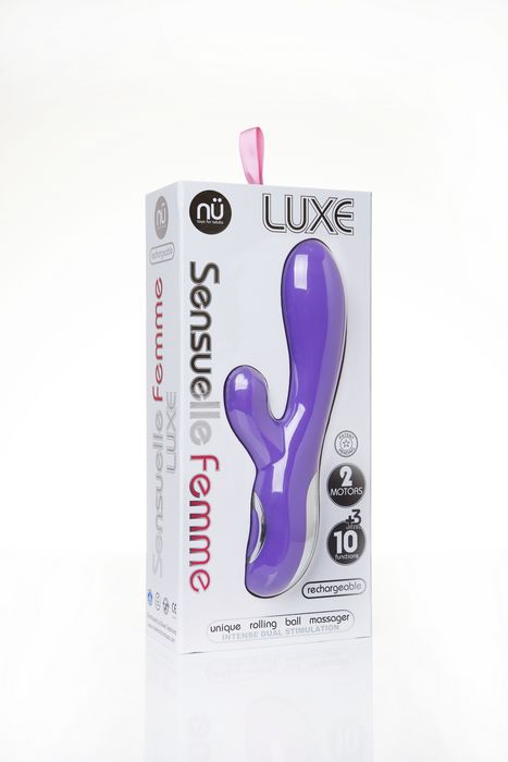 Nu Sensuelle Femme Luxe 10 Fun Rabbit Vibrator - Purple