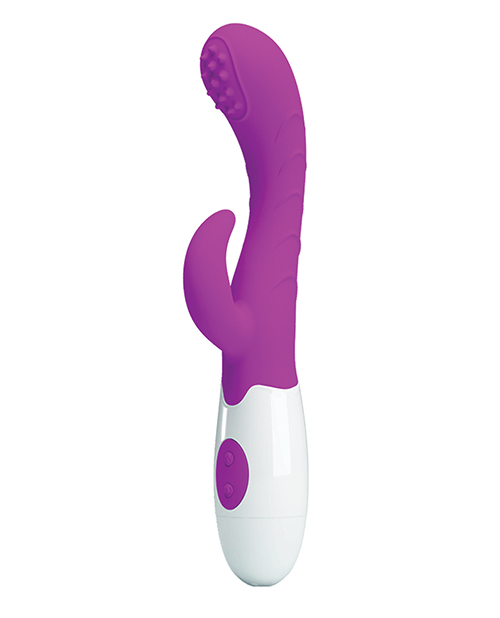 Pretty Love Arthur Come Hither Rabbit Vibrator - Purple