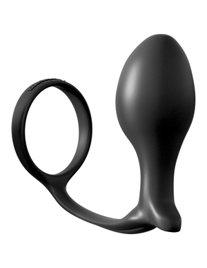 Pipedream Anal Fantasy Collection Ass Gasm Advanced Butt Plug With Cock Ring