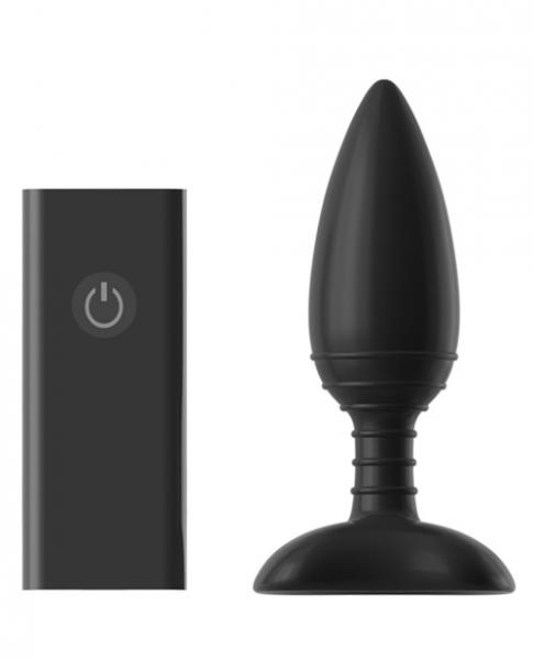 Nexus Ace Remote Control Vibrating Butt Plug Small Black