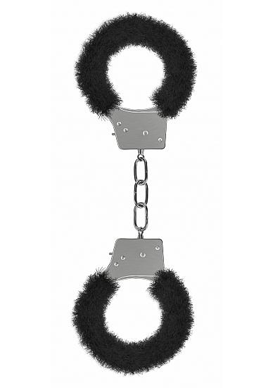 Shots Ouch Fetish Beginner's Handcuffs Furry Black