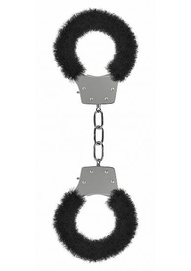 Shots Ouch Fetish Furry Pleasure Handcuffs Black