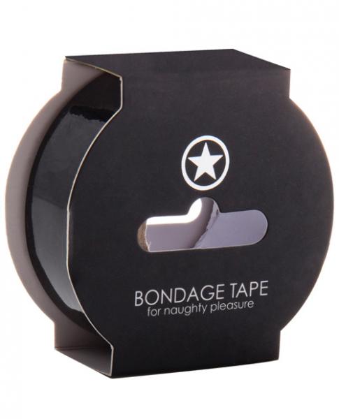 Shots Ouch Fetish Non - Stick Bondage Tape Black