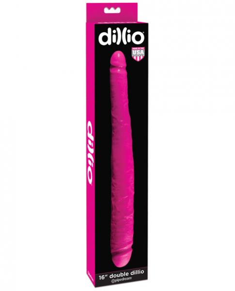Pipedream Dillio 16" Double Dildo Pink