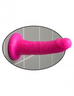 Pipedream Dillio 6" Slim Pink Suction Cup Dildo