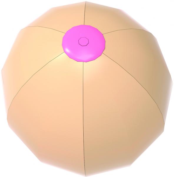 Hott Products Big Boobie Beach Ball
