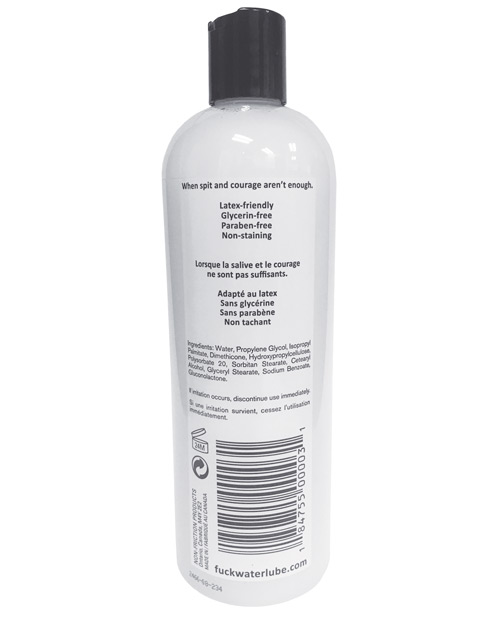 F*Ck Water H2O Personal Lubricant - 16 Oz