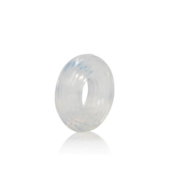 CalExotics Premium Silicone Medium Clear Cock Ring