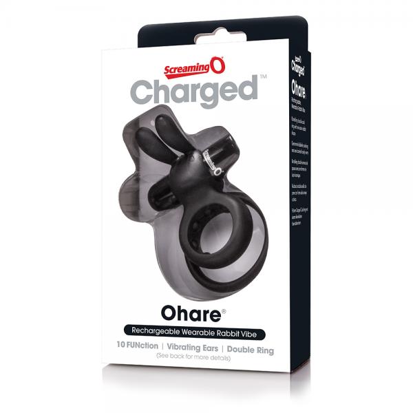 Screaming O Charged Ohare Vooom Mini Vibrator Black