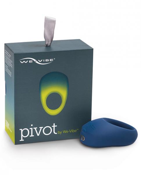 We-Vibe Pivot Vibrating Cock Ring - Blue