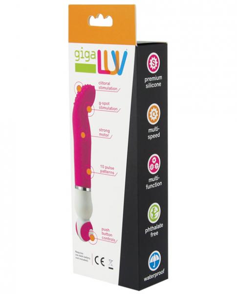 Gigaluv Versa Vibrator - Tilly G-Spot Vibrator - 10 Mode Pink