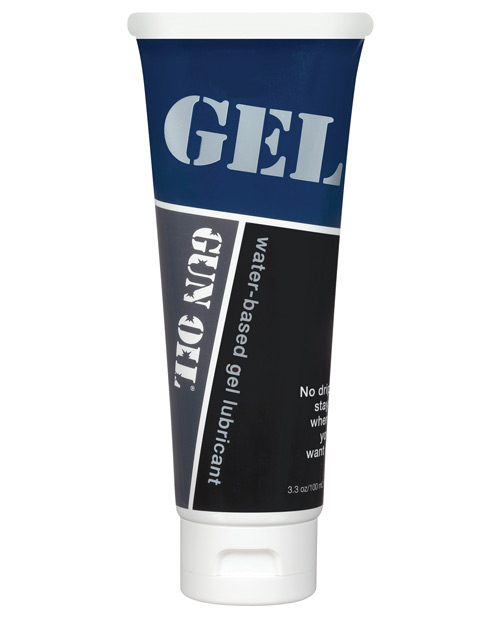 Gun Oil H2O Gel Personal Lubricant - 3.3 Oz Tube