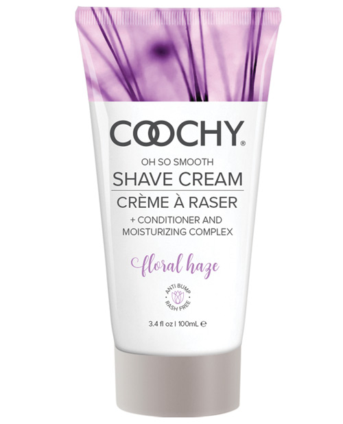 Coochy Rash Free Intimate Area Shave Cream - 3.4 Oz Floral Haze
