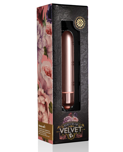 Rocks-Off Touch Of Velvet Bullet Vibrator - Rose Blush