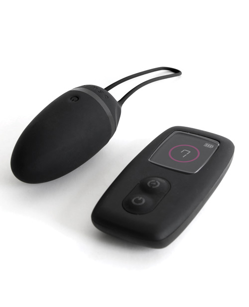 Bnaughty Premium Unleashed Remote Control Bullet Vibrator - Noir