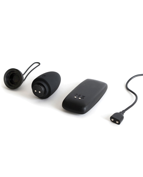 Bnaughty Premium Unleashed Remote Control Bullet Vibrator - Noir