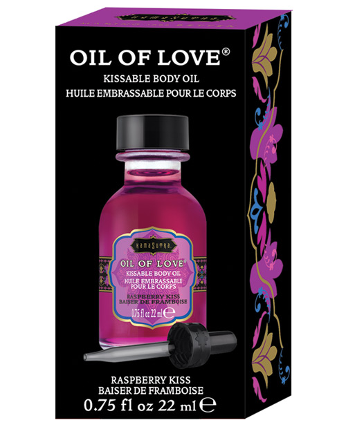 Kama Sutra Romantic Oil Of Love - .75 Oz Raspberry Kiss
