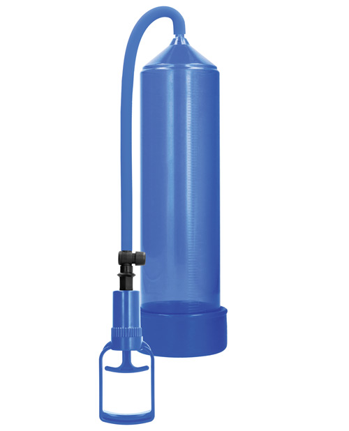 Shots Pumped Comfort Beginner Penis Pump - Blue