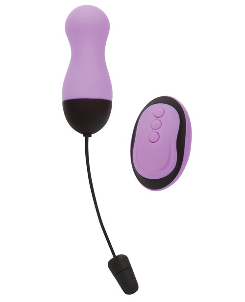 BMS Simple & True Remote Control Vibrating Egg Vibrator - Purple