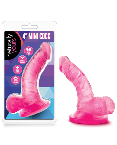Blush Naturally Yours 4" Mini Dildo - Pink