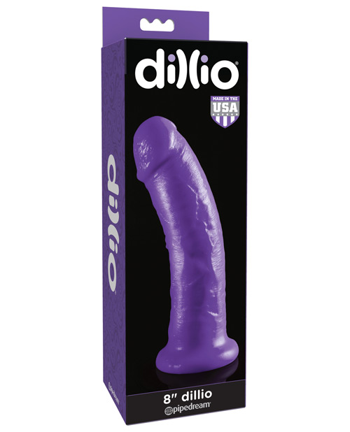 Pipedream Dillio 8" Dildo - Purple