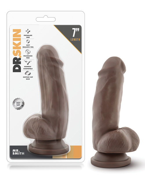 Blush Dr. Skin Mr. Skin 6" Suction Cup Dildo - Mr. Smith