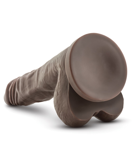 Blush Dr. Skin Mr. Skin Stud Muffin Suction Cup Dildo - Chocolate