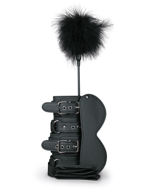 Easy Toys Fetish Beginners 6 Piece Beginners Bondage Set - Black