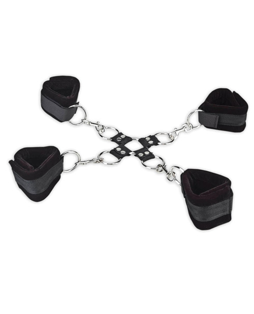 Lux Fetish 5Pc Hogtie Bondage Restraint Set