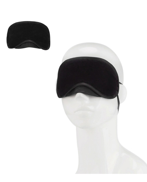 Lux Fetish Peek - A - Boo Love Mask - Black