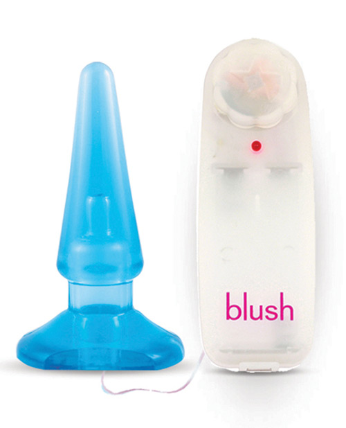 Blush B Yours Basic Anal Pleaser Butt Plug - Blue