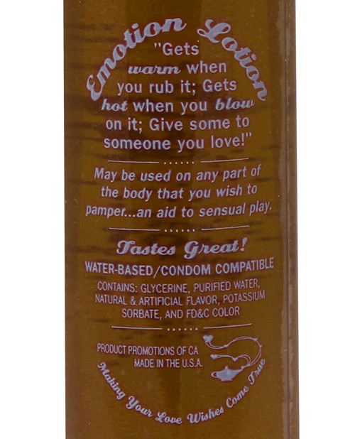 Emotion Lotion Personal Lubricant - Orange Creamsicle