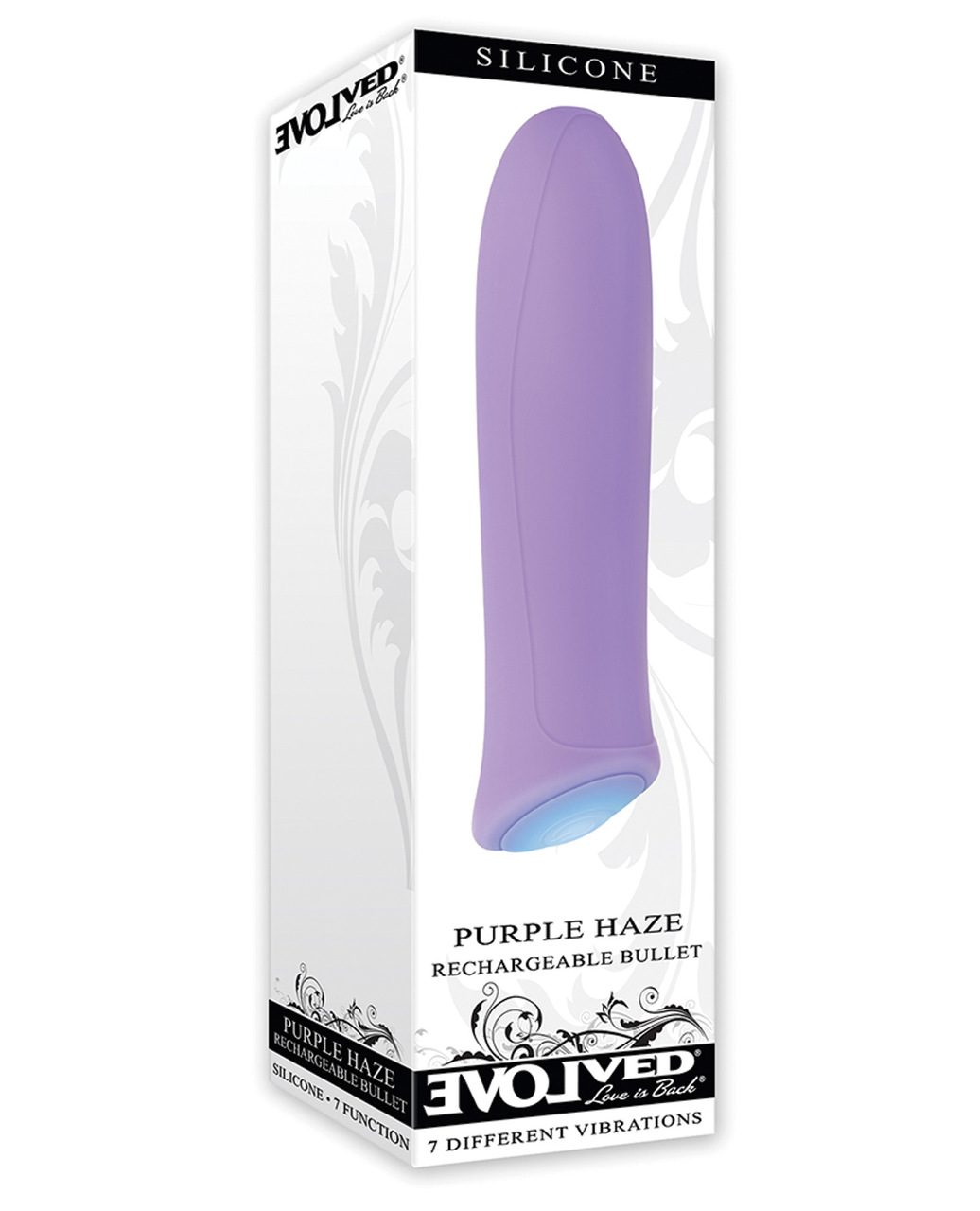 Evolved Purple Haze Rechargeable Bullet Vibrator - Purple