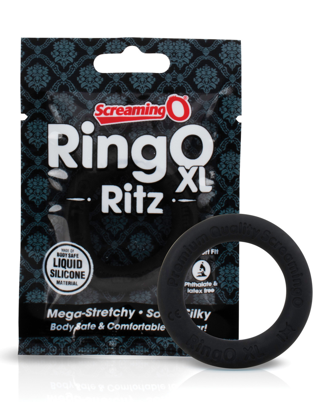 Screaming O Ringo Ritz Xl Cock Ring - Black