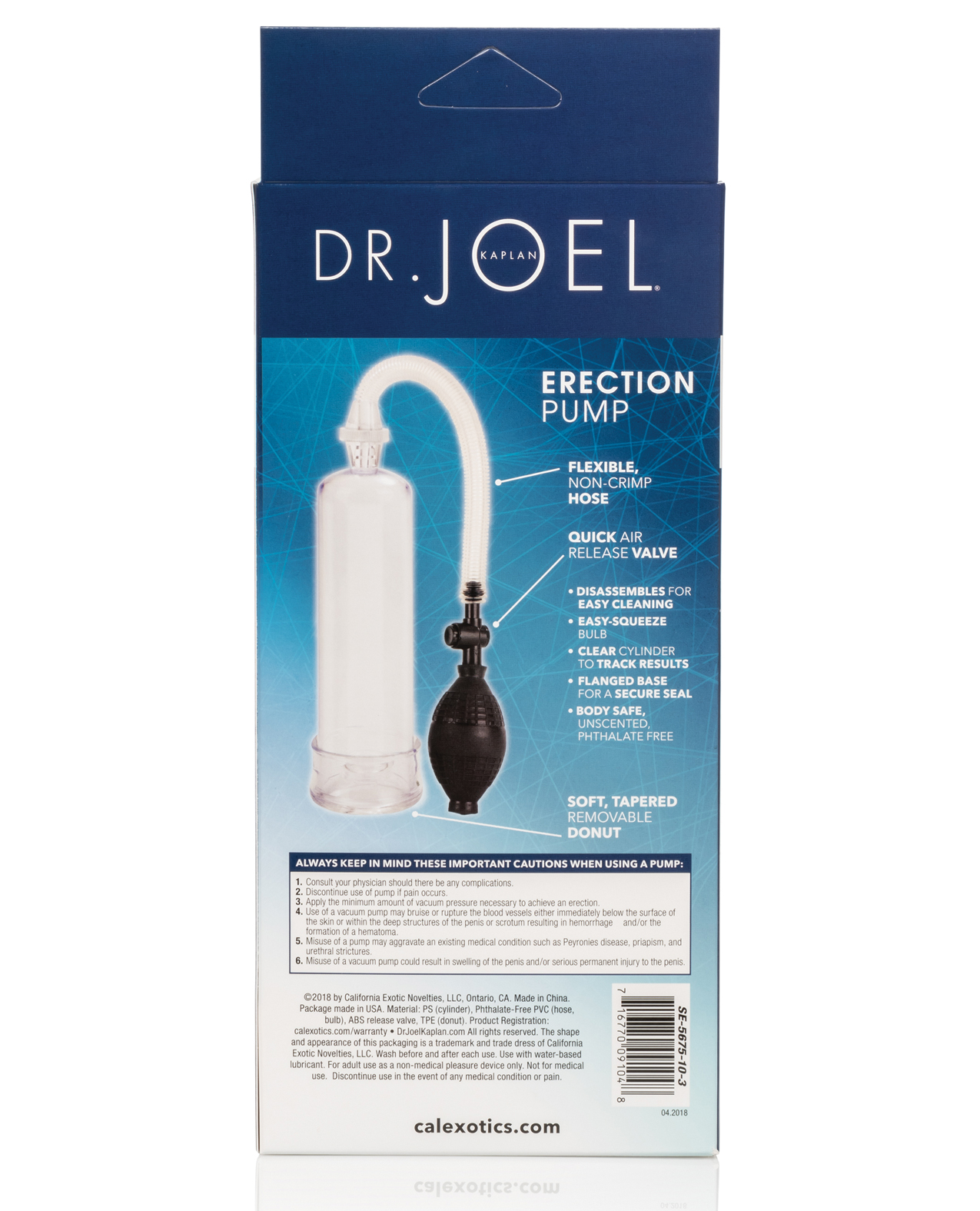 CalExotics Dr. Joel Kaplan Erection Penis Pump