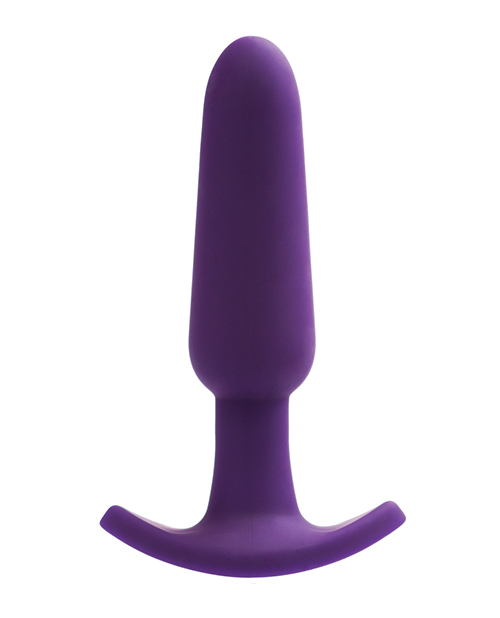 VeDO Bump Rechargeable Anal Vibrator Butt Plug - Deep Purple