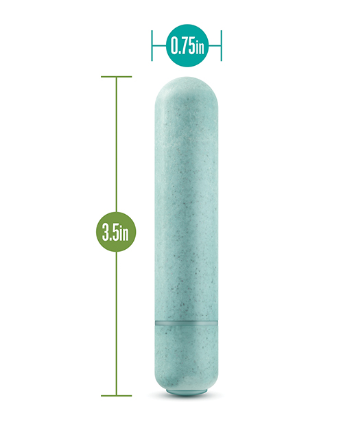 Blush Gaia Eco Bullet Vibrator - Aqua