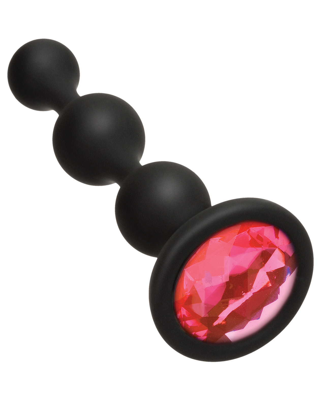 Doc Johnson Booty Bling Wearable Silicone Anal Beads - Pink