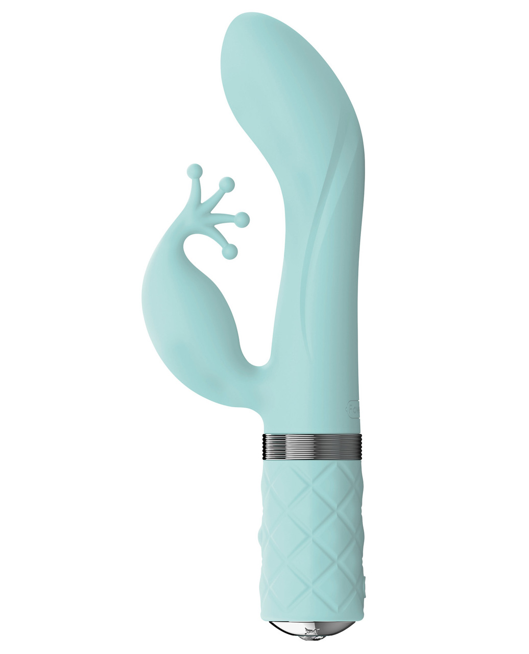 BMS Pillow Talk Kinky Rabbit Vibrator - Teal