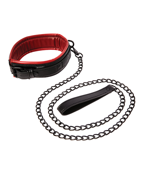 Sportsheets Saffron Fetish Leash & Collar