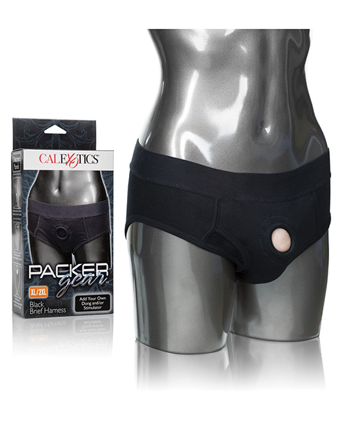 CalExotics Packer Gear Brief Harness Xl/2Xl - Black