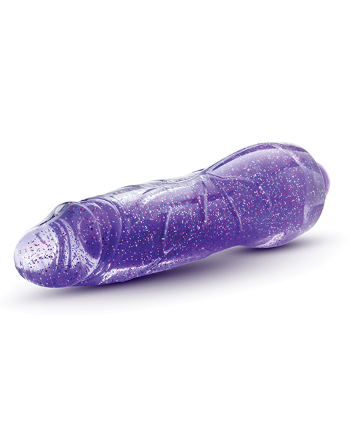 Blush Glow Dicks Glitter Molly Vibrator - Purple