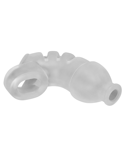Hunky Junk Lockdown Chastity Cock Cage - Ice