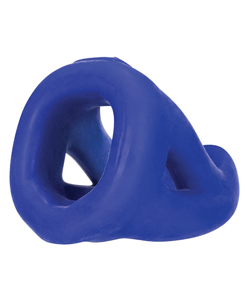 Hunky Junk Slingshot 3 Ring Teardrop Cock Sling - Cobalt