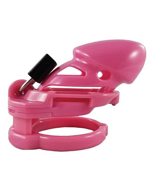 Locked In Lust The Vice Fetish Standard Cock Cage - Pink