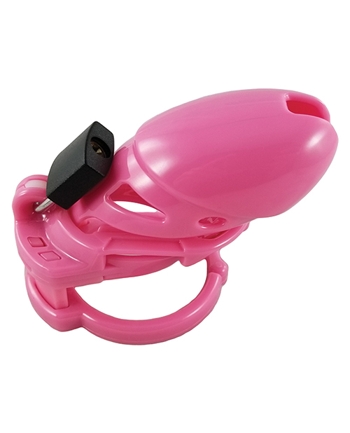 Locked In Lust The Vice Fetish Plus Cock Cage - Pink
