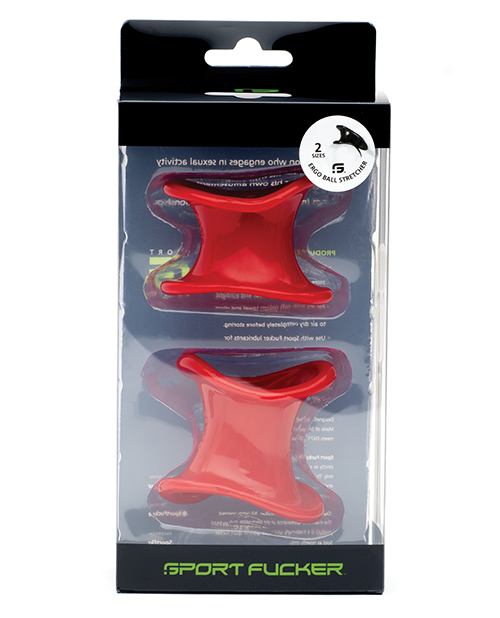 Sport F*cker Ergonomic Ball Stretcher Kit - Red