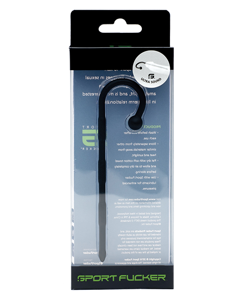 Sport F*cker Ultra Sound Urethral Plug - Black